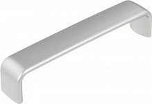 Мебельная ручка скоба Schwinn Flavi 128 мм K026 серебряный/ белый