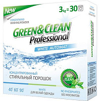 Пральний порошок Green&Clean Professional White 3 кг
