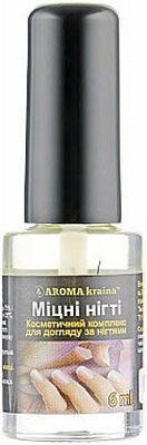 Засіб для догляду за нігтями Aroma kraina Міцні нігті 6 мл