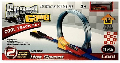 Игровой набор Numo Toys Скоростной трек 360 со звуковыми и световыми эффектами 1004C557