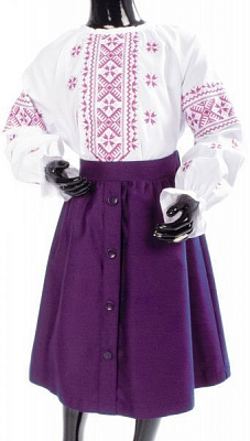 Блуза Эдельвика 91-21/09 р.122 белый 