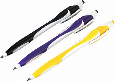 Набор ручек шариковых Aihao АН-520 3 шт. синие 