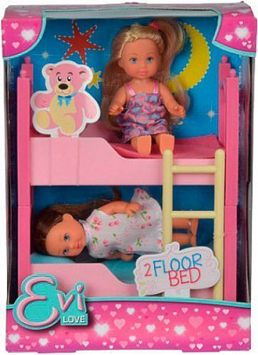 Набор Steffi & Evi Love Ева Двухэтажная кровать 5733847
