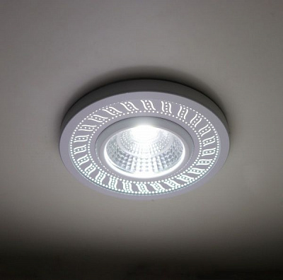 Светильник точечный Blitz 5 Вт 4000 К хром BL 4509 WH 