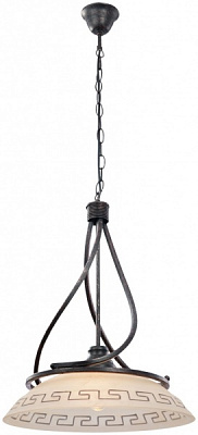 Підвіс Globo RUSTICA 1xE27 бежевий/чорний 6884