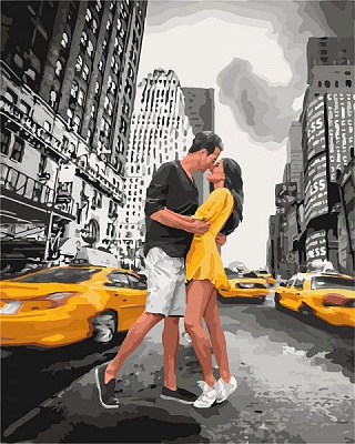 Картина за номерами П'янкий поцілунок Ідейка