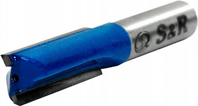 Фреза пазовая прямая S&R 8 мм