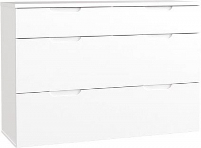 Комод Forte Meble STARLET WHITE STWK211 3S белый/белый глянец 