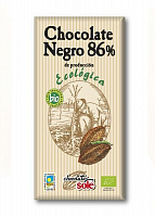 Шоколад Sole темний 86% какао 100г органічний