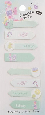 Блок паперу Літня вечірка бірюзовий