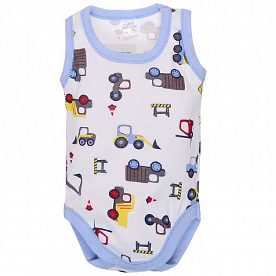 Боді для дівчинки Татошка 1405217бтр р.86 блакитний