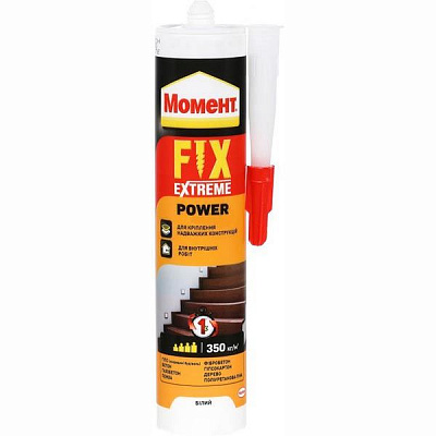 Клей монтажний Момент Fix Extreme Power 385 г