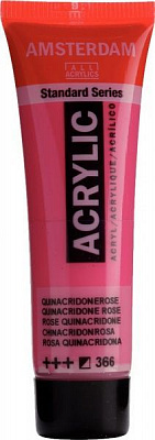 Краска акриловая хинакридон розовый 366 20 мл Amsterdam Standart Royal Talens