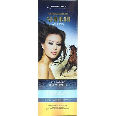 Шампунь Pharma Group Кінська Лінія Сила, густота та блиск вашого волосся 200 мл