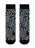 Шкарпетки чоловічі DiWaRi 51720382 HAPPY 20С-202СП р.27 чорний
