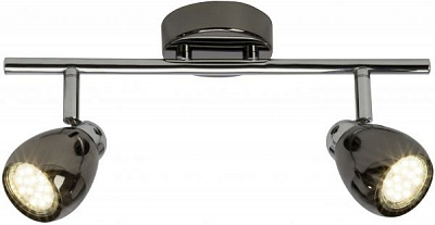 Спот Brilliant Milano G21713/76 2x3 Вт GU10 хром