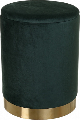 Пуф Мурсія з нішею для зберігання 350х460 мм темно-зелений