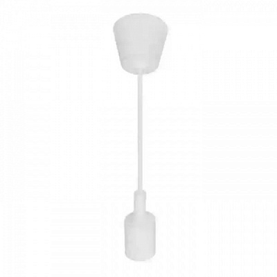 Світильник підвісний HOROZ ELECTRIC Volta 1x60 Вт E27 білий 021-001-0001-030