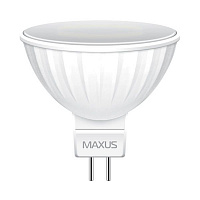 Лампа світлодіодна Maxus 3 Вт MR16 GU5.3 220 В 4100 К 1-LED-510 