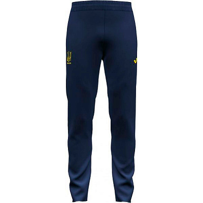Штаны формы сборной Украины 2021 Joma FED. FUTBOL UCRANIA LONG PANTS AT102379A331 р. L синий