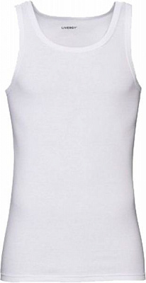 Майка чоловіча 3 штуки р. 46 білий TM Nusay