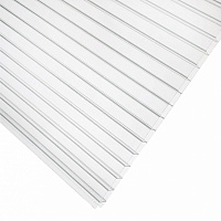 Полікарбонат стільниковий RAPLAST 10 мм 3000x1050 мм прозорий