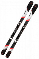 Лыжи горные TECNOPRO Pulse 300 152 см черный с красным