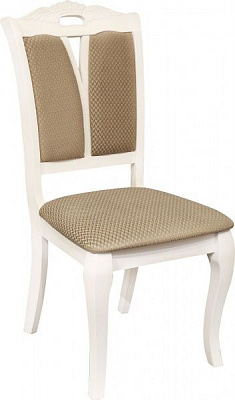 Стілець обідній Верона білий/мокко
