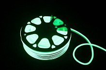 Стрічка світлодіодна IEK Неон 9,6 Вт IP67 220 В зелений LSR5-5-120-67-0-50