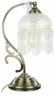 Настольная лампа декоративная Arte Lamp Victoriana 1x60 Вт E27 античная бронза A3191LT-1AB 