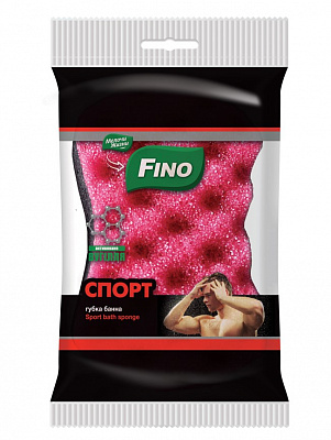 Губка Fino Губка банна СПОРТ 1 шт.
