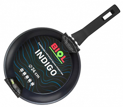 Сковорода Biol Indigo 22 см 22077P