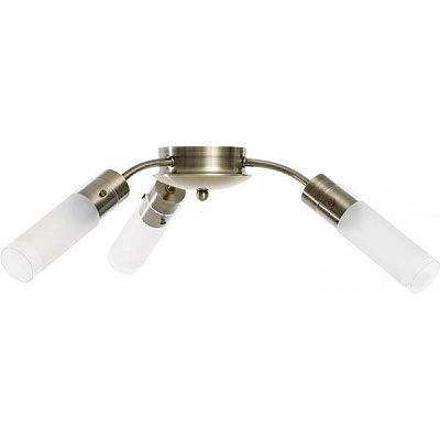 Люстра потолочная Accento lighting Sakura 3xE14 античная латунь ALHu-HKC31607-3AB 