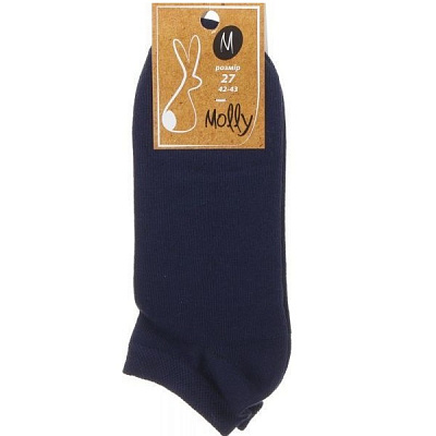 Шкарпетки чоловічі Короткі р. 27 синій 1 пар