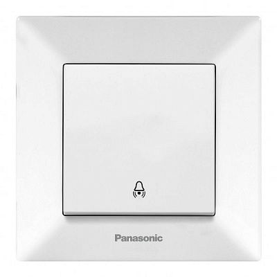 Кнопка дзвінка Panasonic Arkedia Slim білий 480300036