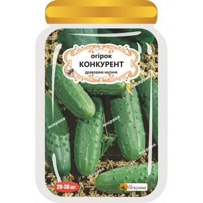 Насіння Яскрава огірок Конкурент