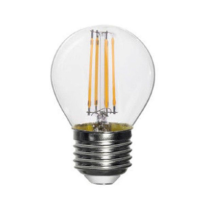 Лампа LED Eurolamp ArtDeco Fil G45 4 Вт Е27 4000К холодне світло