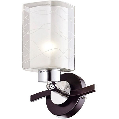 Бра Victoria Lighting 1x60 Вт E27 венге Soka/AP1 