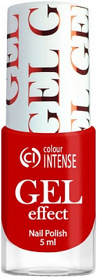 Лак для ногтей Colour Intense Gel Effect 65 025 Красно-морковный 5 мл 
