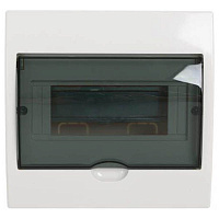 Щиток пластиковий Luxray ЩРН-П-8 на 8 модулів зовнішній 731-2000-008