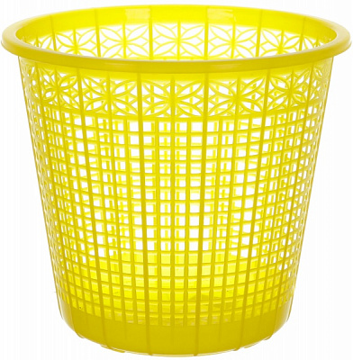 Корзина для бумаги Ромашка 9 л в ассортименте 