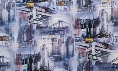 Шпалери вінілові на флізеліновій основі MEGAPOLIS 9182-17 1,06x10,05 м