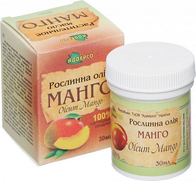 Натуральное масло Адверсо Манго (тверда) 30 мл 