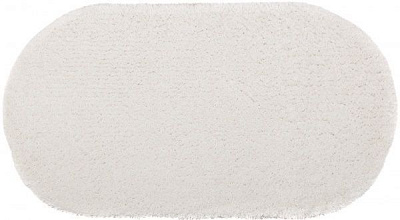 Ковер Ozkaplan Karpet Gold Shaggy O белый 0,6x1,1 м