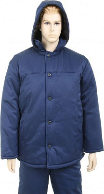 Куртка рабочая Trident утепленная Стандарт рост 5/6 р. 48-50 синий