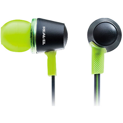 Навушники Real-El Z-1100 green-grey