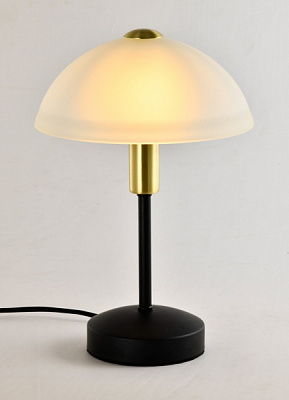 Настольная лампа Accento lighting Riviera 1x60 Вт E14 черный ALPL-PLT422A