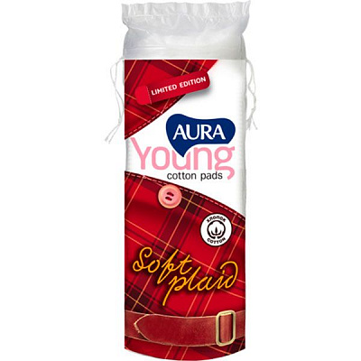 Ватные диски Aura Beauty Young 120 шт