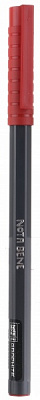 Ручка кулькова Nota Bene Graphite 0,7 мм червона