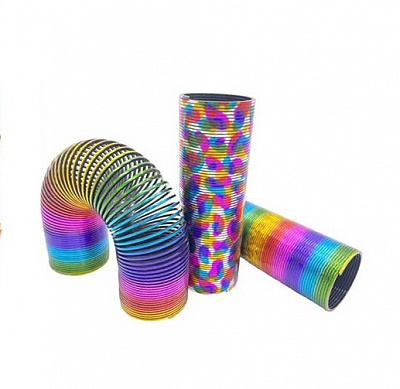 Игрушка-антистресс Shantou пружинка Радуга